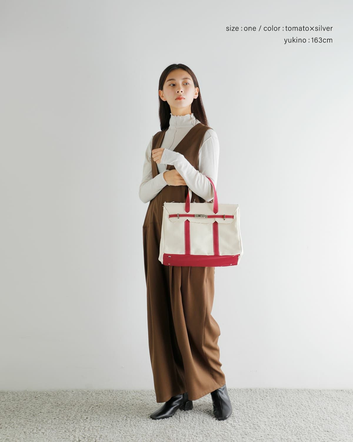 SEA シー TOMBOY コットン リメイク トート バッグ 112606056-9 2025aw