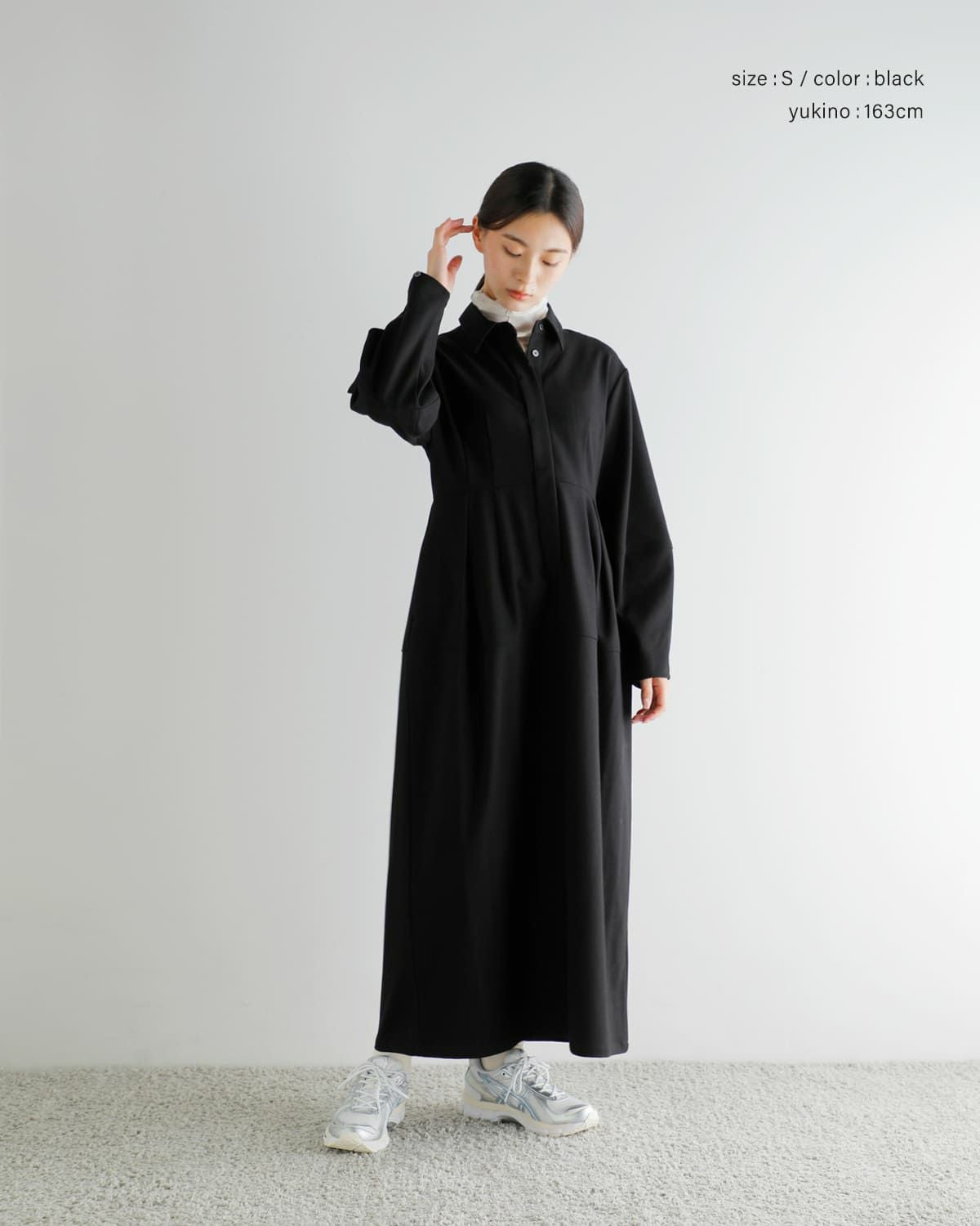 40%OFF】MANOF マノフ フォーム シャツ ドレス 89112-5142 2025aw新作