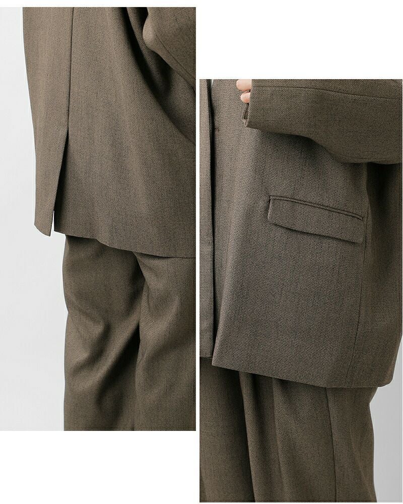 40%OFF】whyto ホワイト シックツイード オーバー ジャケット “chic