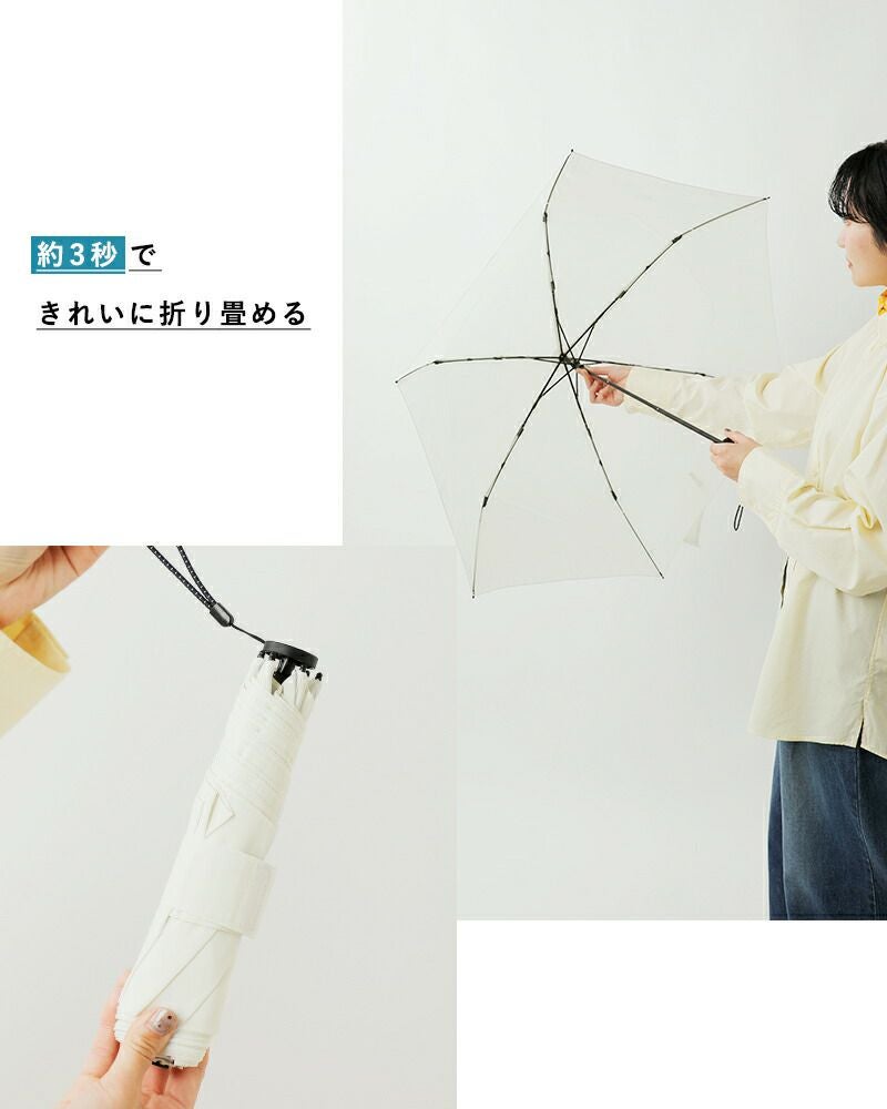 ReKNOT リノット 超軽量 形状安定加工 折りたたみ傘 “S/S FOLDING