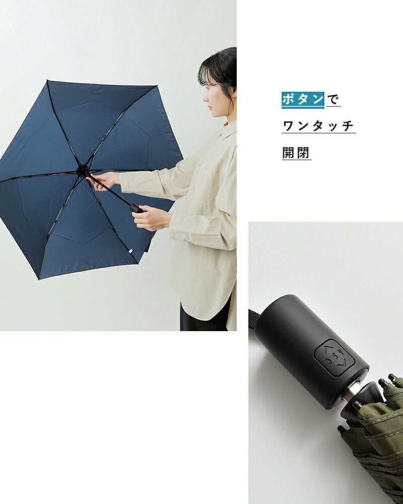 ReKNOT リノット ワンタッチ 自動開閉 形状安定加工 折りたたみ傘 “S/S