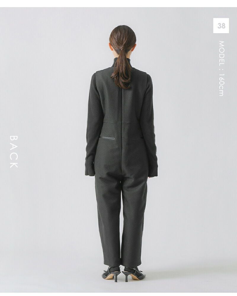 whyto ホワイト デザインタック オーバーオール design tuck overall