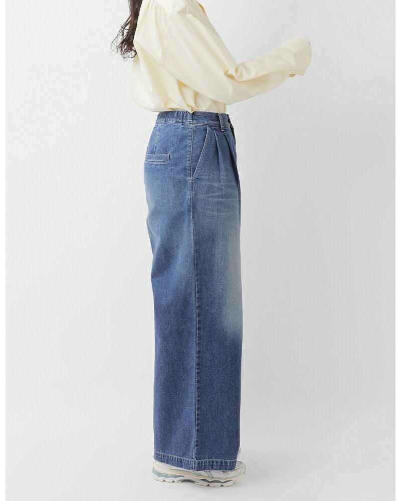 30%OFF】Johnbull ジョンブル デニム ツータック イージー パンツ