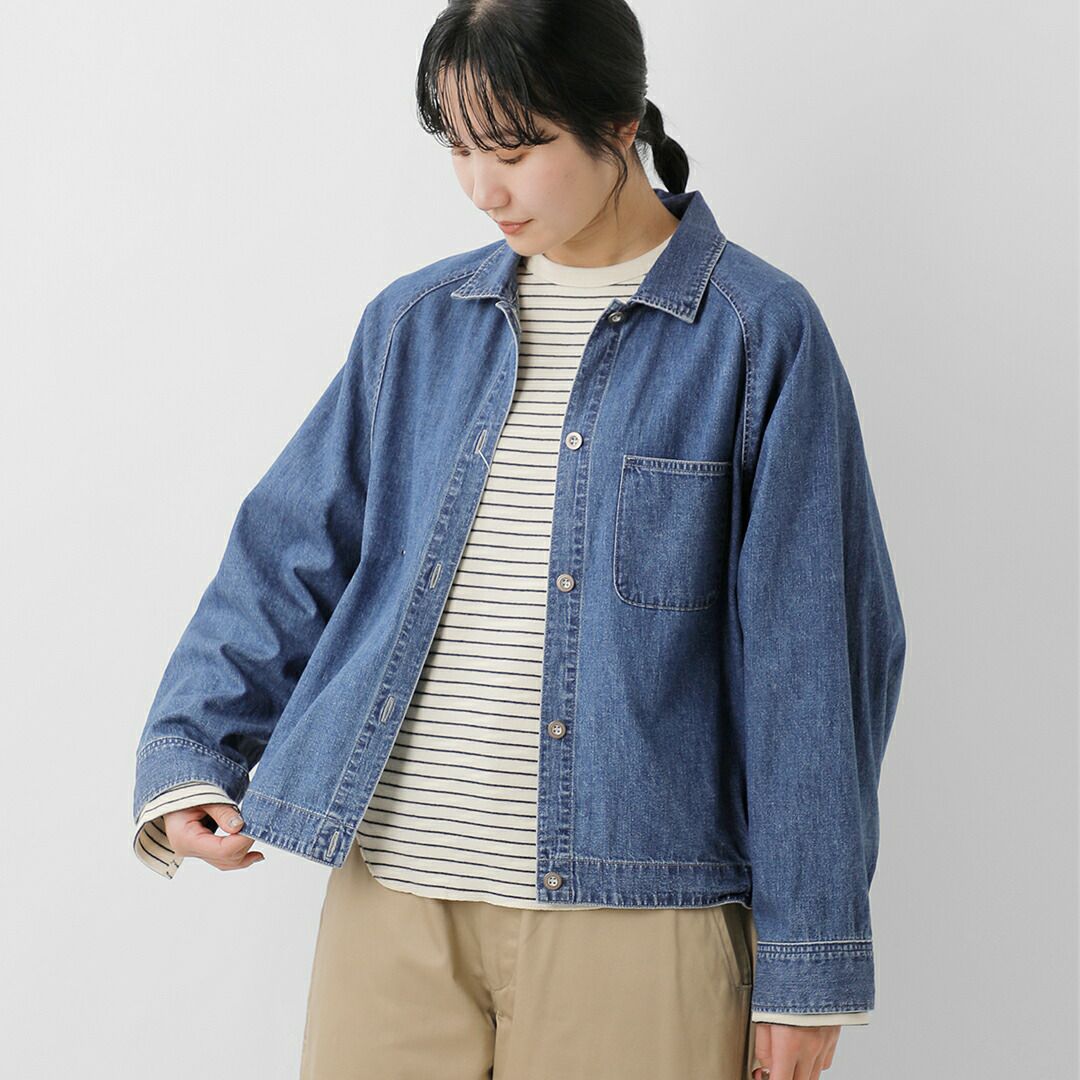 Johnbull ジョンブル デニム ドルマン シャツ ブルゾン jl254s05