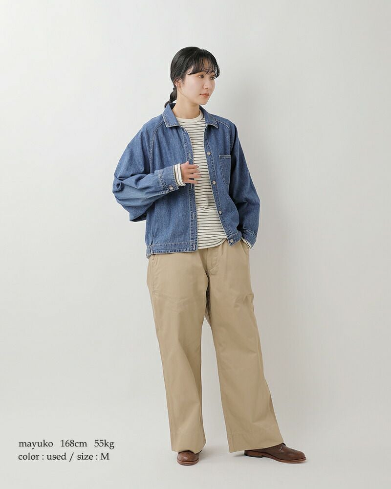 30%OFF】Johnbull ジョンブル デニム ドルマン シャツ ブルゾン