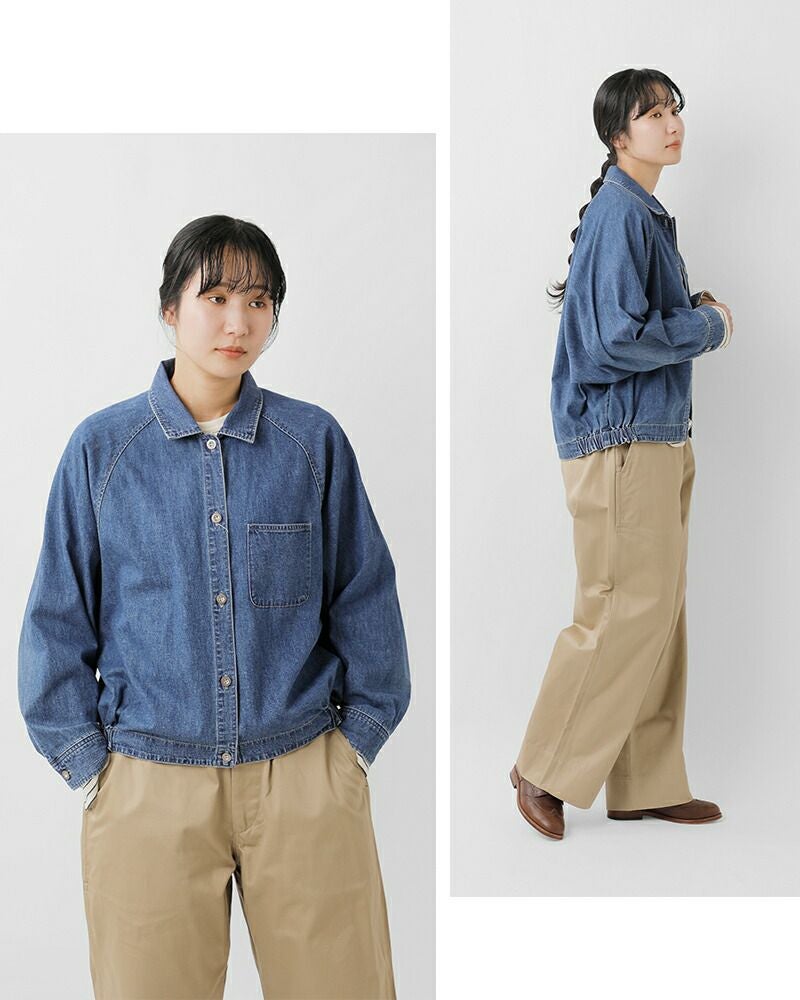 30%OFF】Johnbull ジョンブル デニム ドルマン シャツ ブルゾン