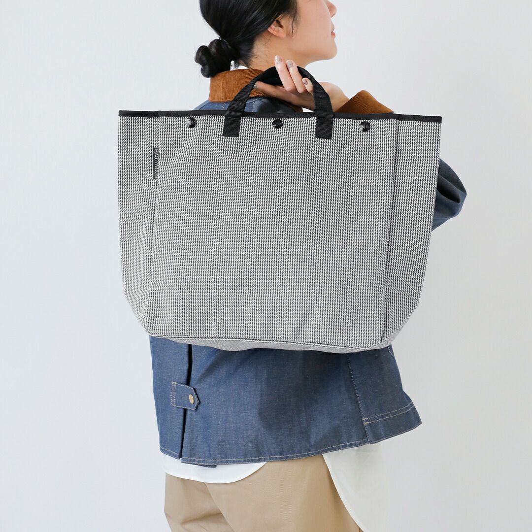 BAG'n'NOUN バッグンナウン 千鳥格子 トートバッグ Mサイズ