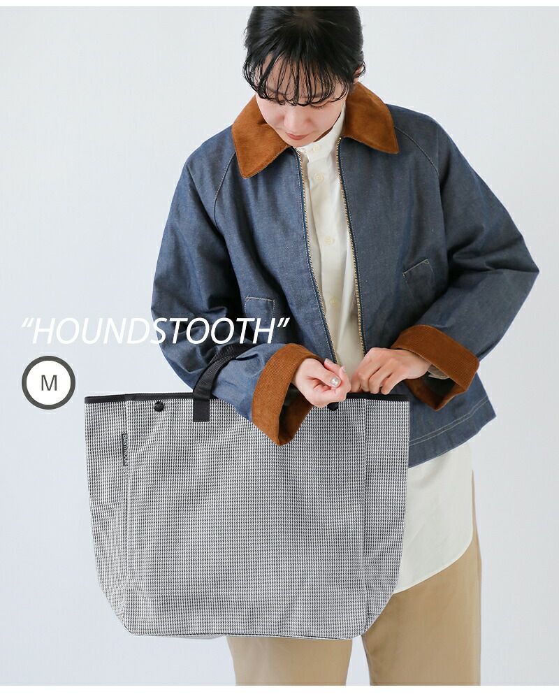 BAG'n'NOUN バッグンナウン 千鳥格子 トートバッグ Mサイズ