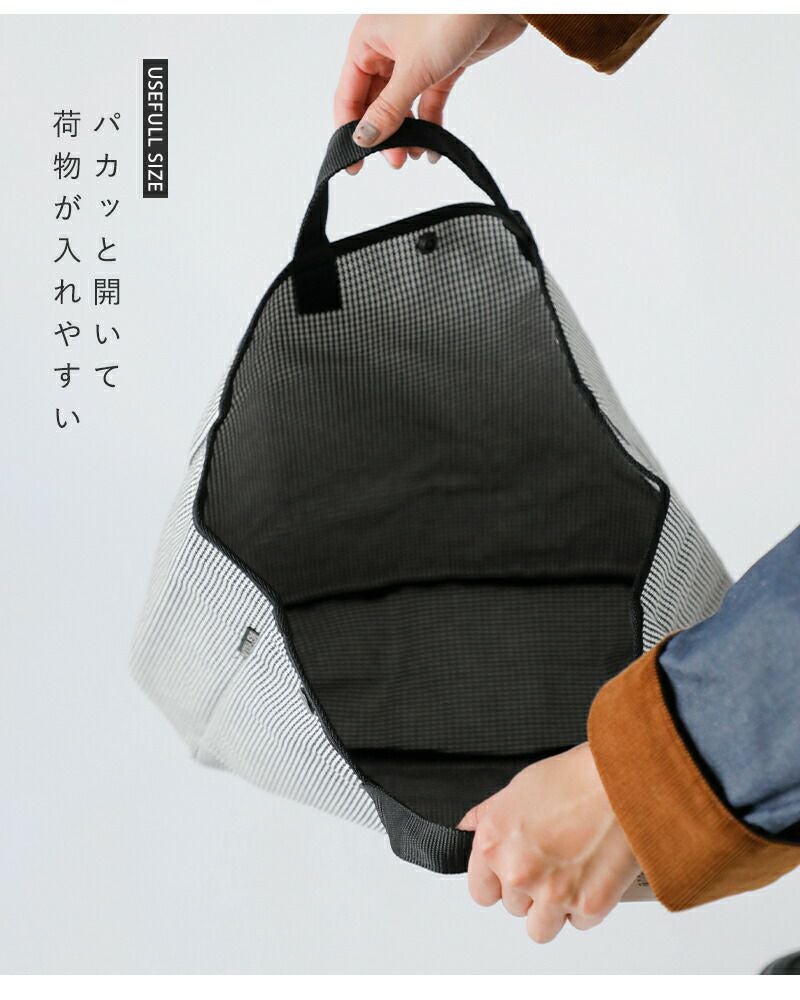 BAG'n'NOUN バッグンナウン 千鳥格子 トートバッグ Mサイズ