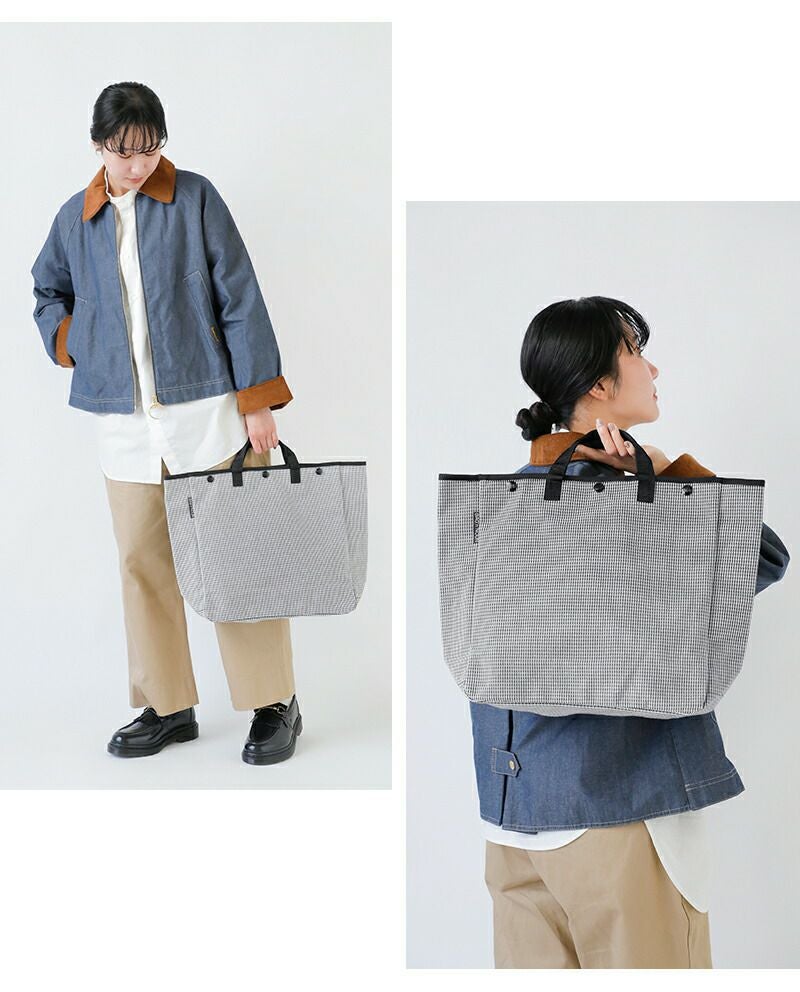 BAG'n'NOUN バッグンナウン 千鳥格子 トートバッグ Mサイズ