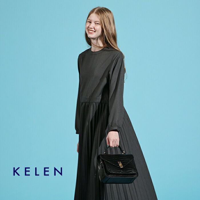 kelen ケレン アコーディオンプリーツ ワンピース “RELI” lkl26hop2125
