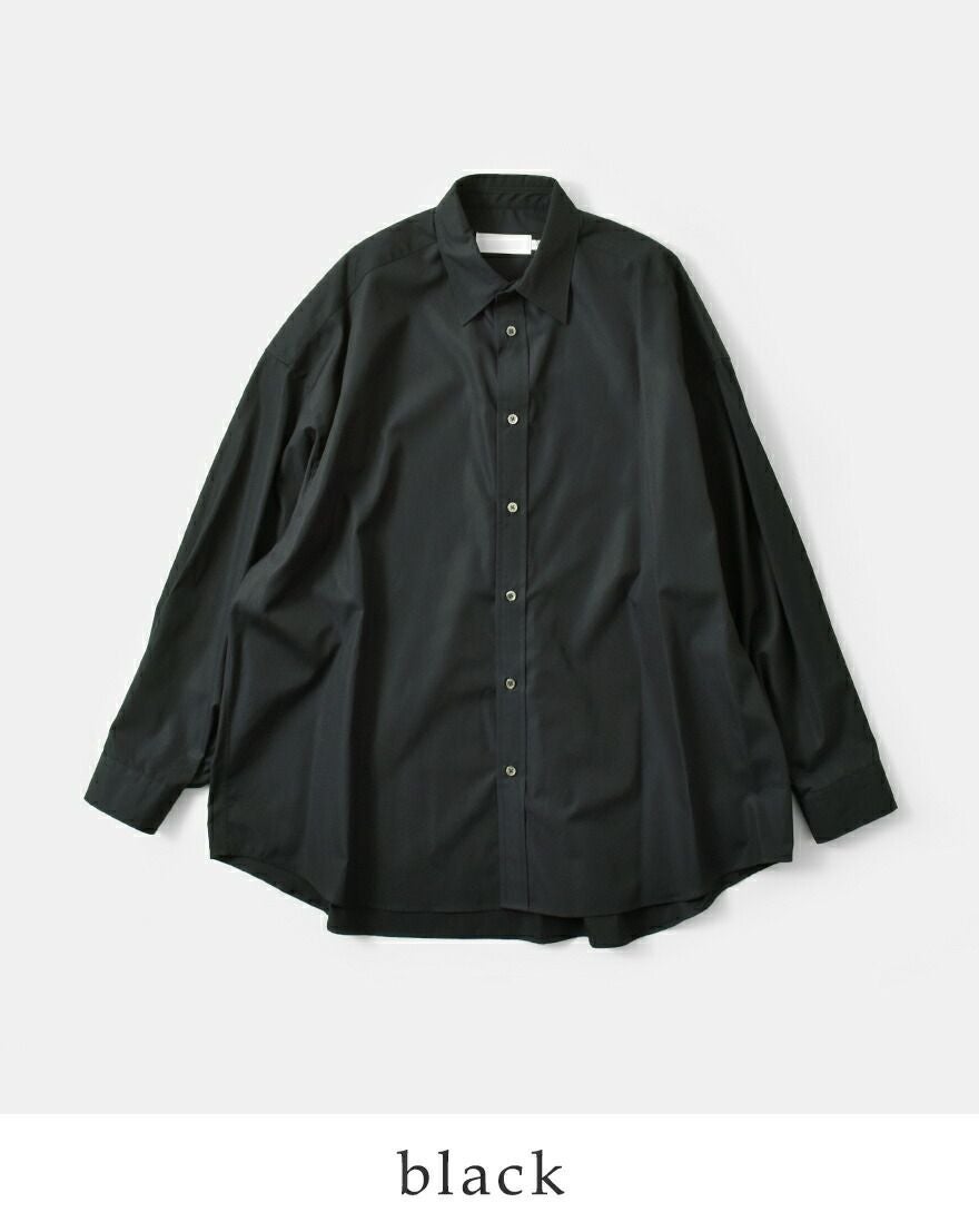 graphpaper グラフペーパー コットン レギュラーカラー シャツ High