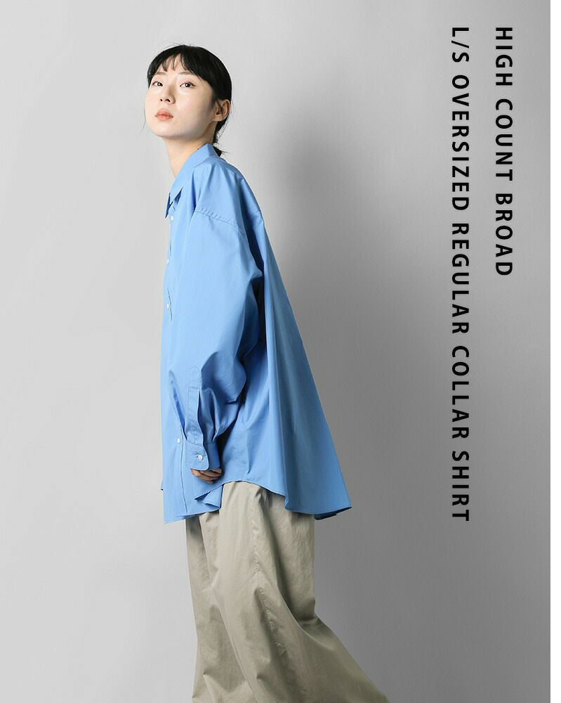 graphpaper グラフペーパー コットン レギュラーカラー シャツ High