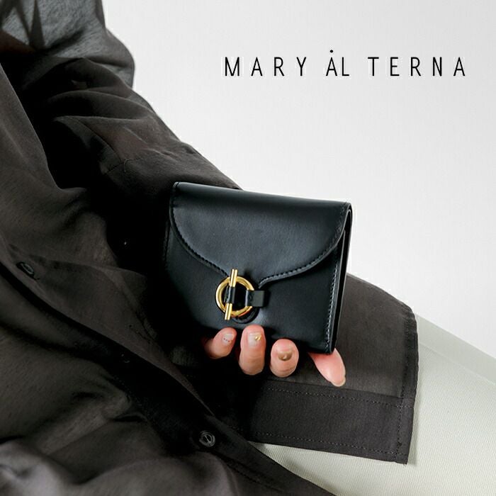MARY AL TERNA メアリオルターナ カウレザー ウォレット “CLASP
