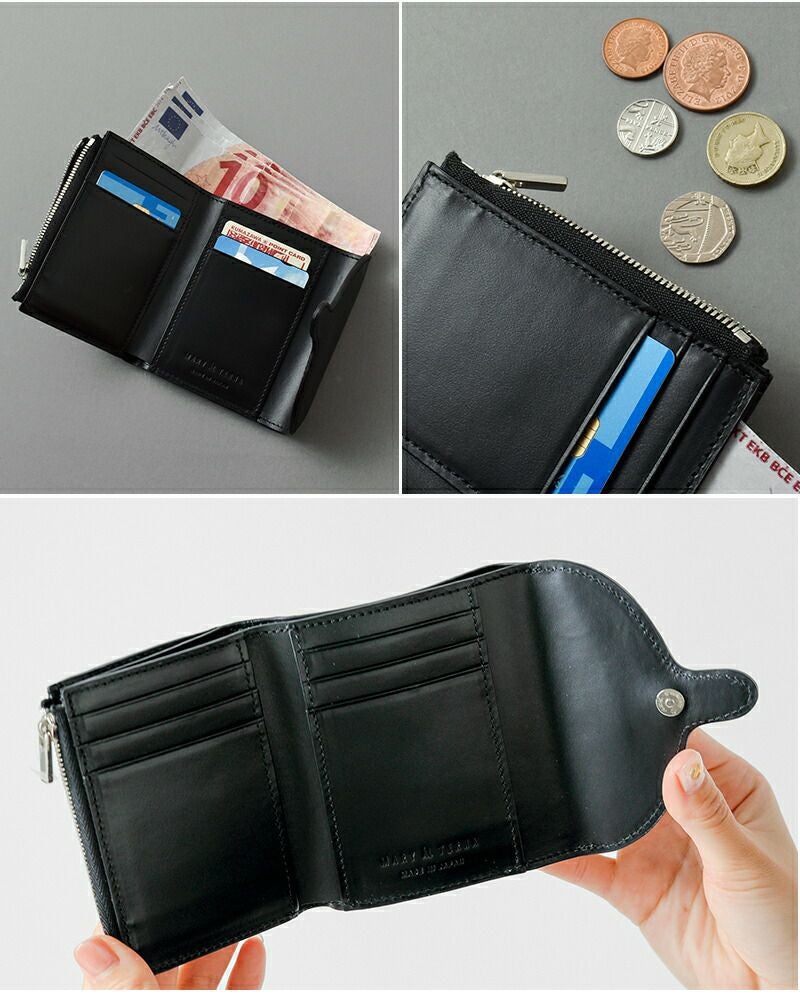 MARY AL TERNA メアリオルターナ シュリンクレザー ウォレット “CLASP