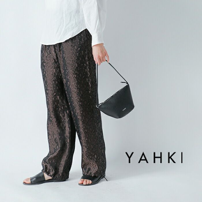 20%OFF】YAHKI ヤーキ シュリンク ダブルフェイスレザー ショルダー