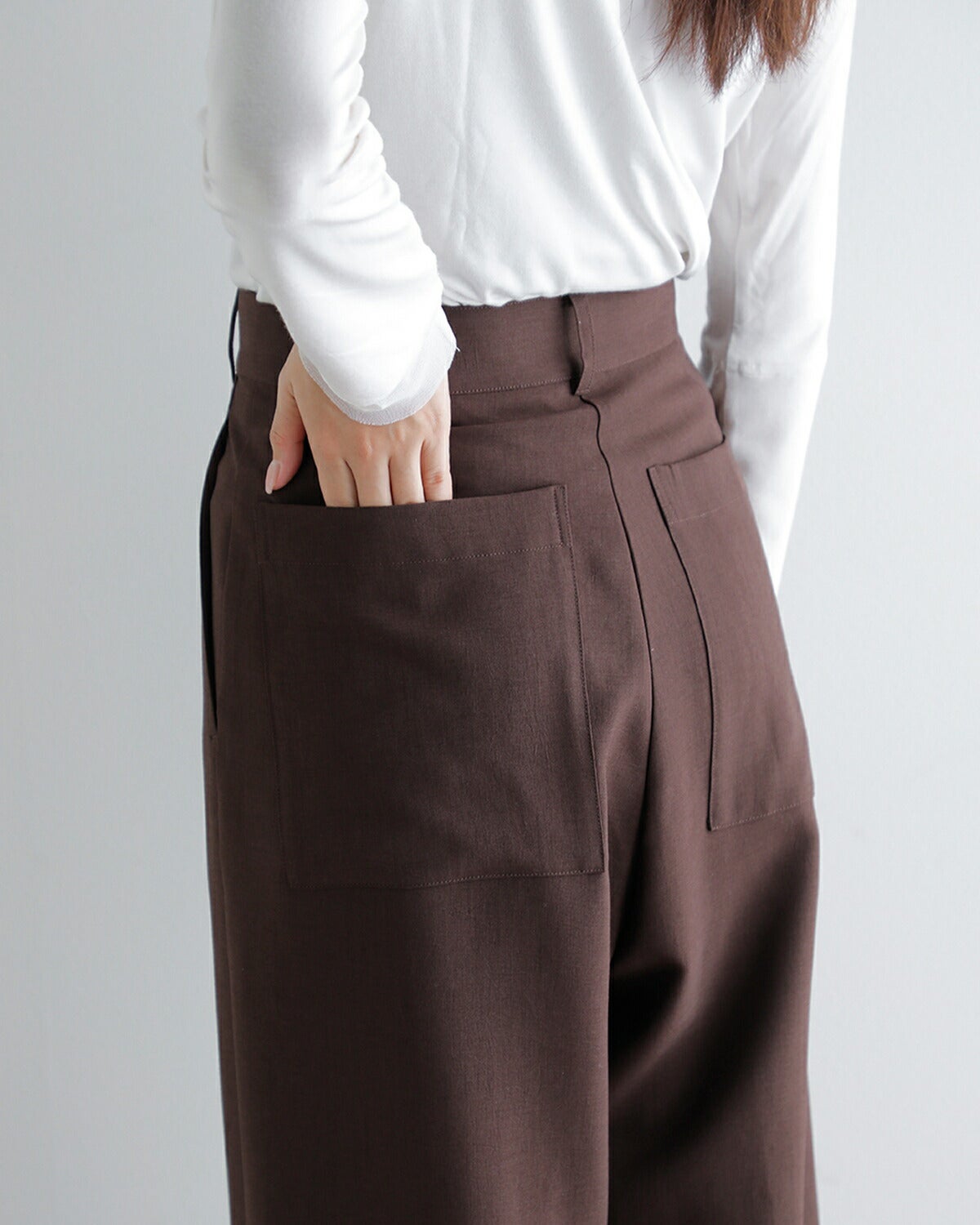 Hella ヘラ ピンタック ワイドパンツ “PINTUCK WIDE PANTS” h261-33
