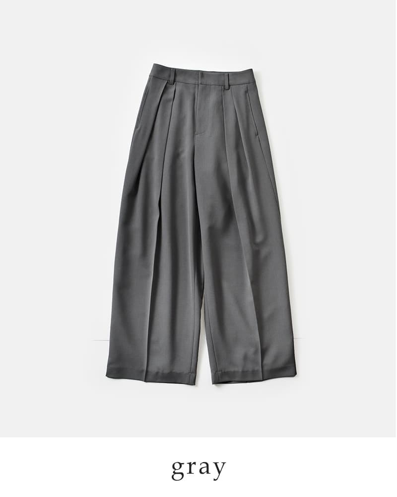 30%OFF】Hella ヘラ ダブルタック ワイドパンツ “DOUBLE TUCK WIDE