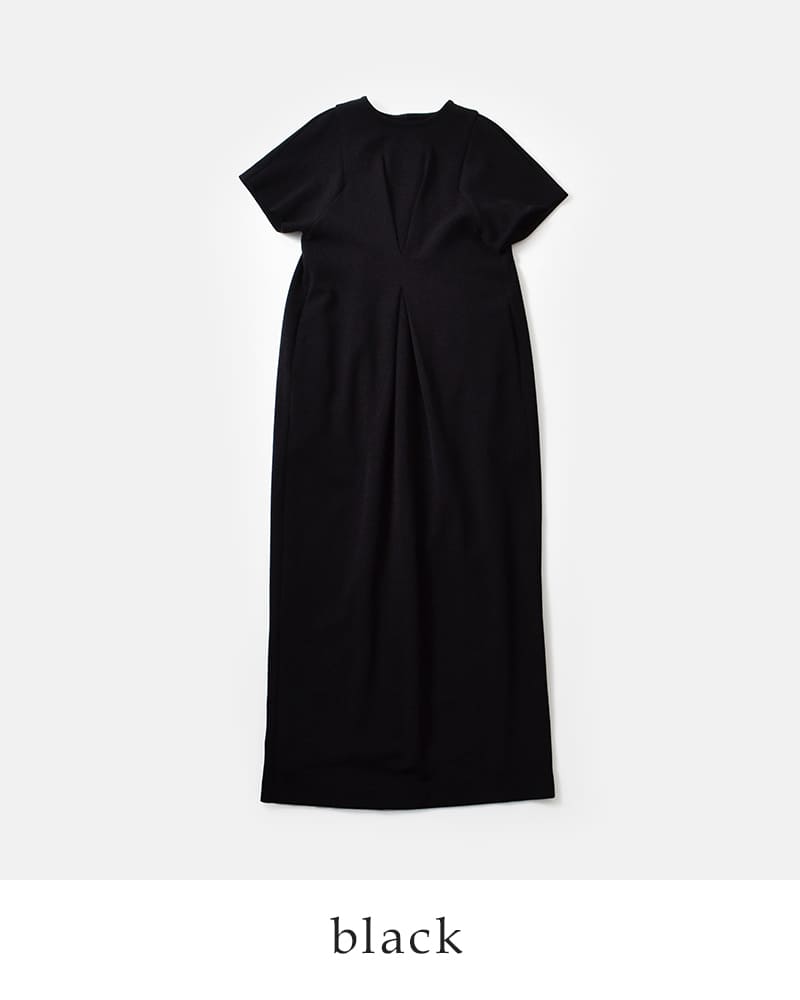 Hella ヘラ フロント タック コクーン ドレス “FRONT TUCK COCOON