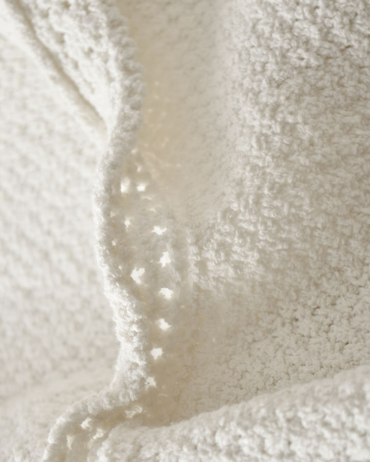 Hella ヘラ クロシェ エッジング サマーニット タンクトップ “CROCHET