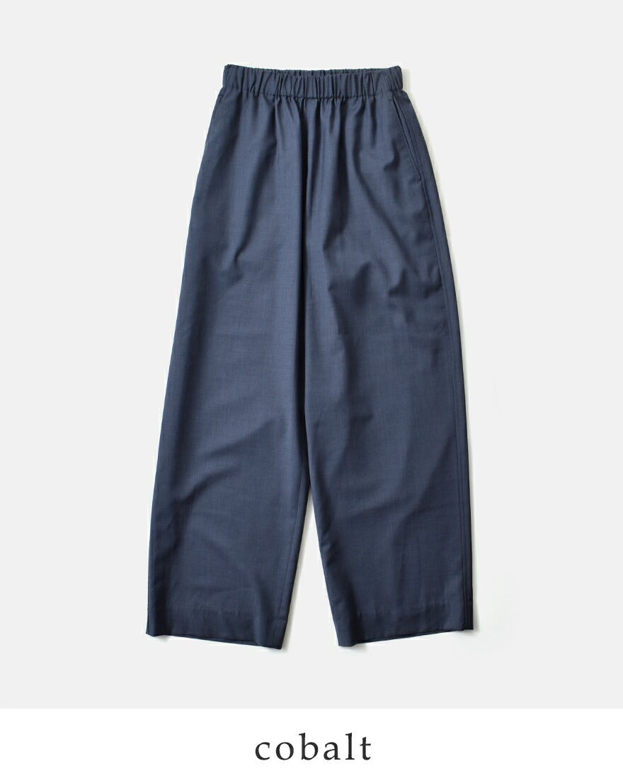 LOEFF ロエフ ウールトロ ハーレム パンツ 8814-2-000006 レディース