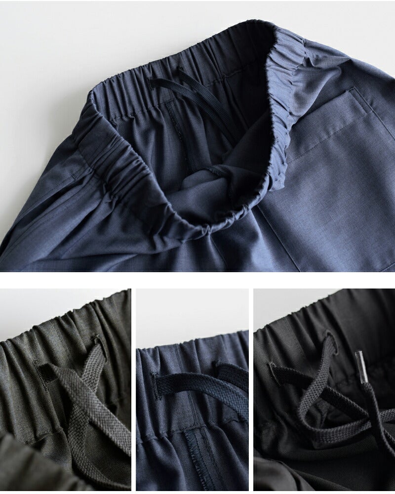 30%OFF】LOEFF ロエフ ウールトロ ハーレム パンツ 8814-2-000006