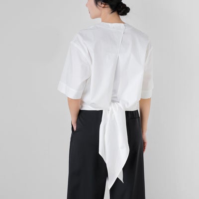 LOEFF ロエフ スビンコットンブロード フィッシュテイル シャツ 8816-2 