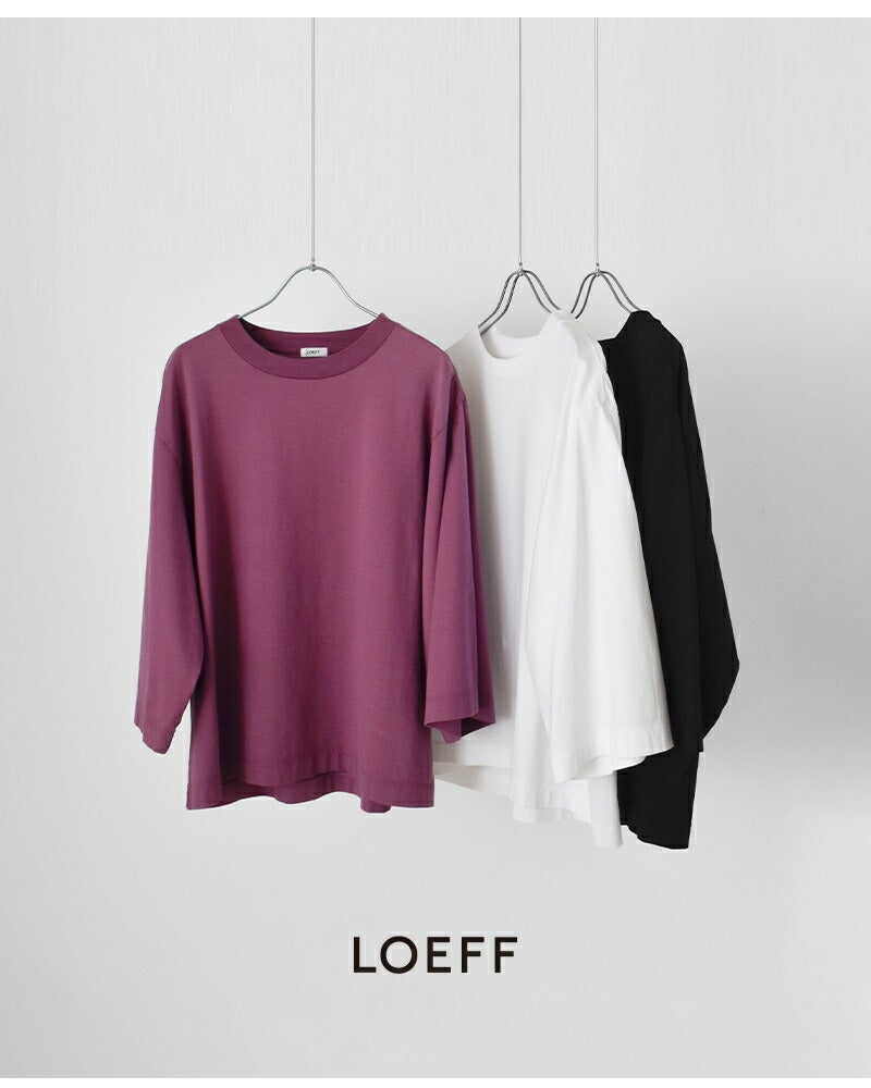 LOEFF ロエフ Tシャツ・カットソー S 紫 【古着】【中古】【送料無料】 LOEFF ロエフ Tシャツ・カットソー S 紫 【古着】【中古】【送料無料