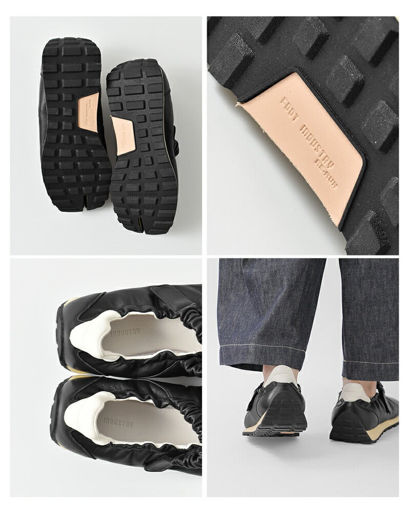 FOOT INDUSTRY フットインダストリー レザー ワンストラップ タビ