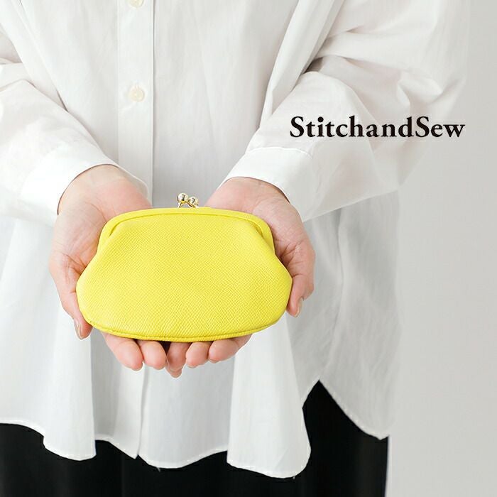 StitchandSew スティッチアンドソー レザー がま口 ウォレット cw113