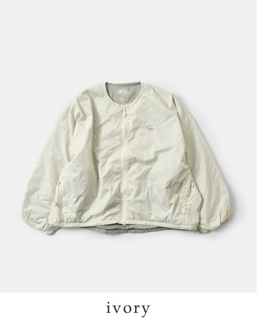DANTON ダントン インシュレーション カラーレス オーバーサイズ