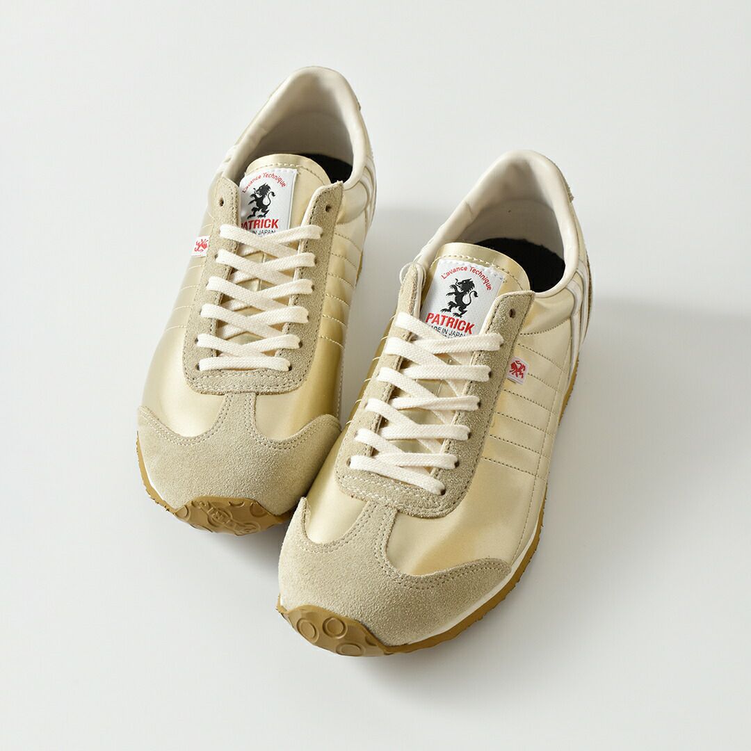 PATRICK パトリック アイリス パテント エナメルアッパー ローカット