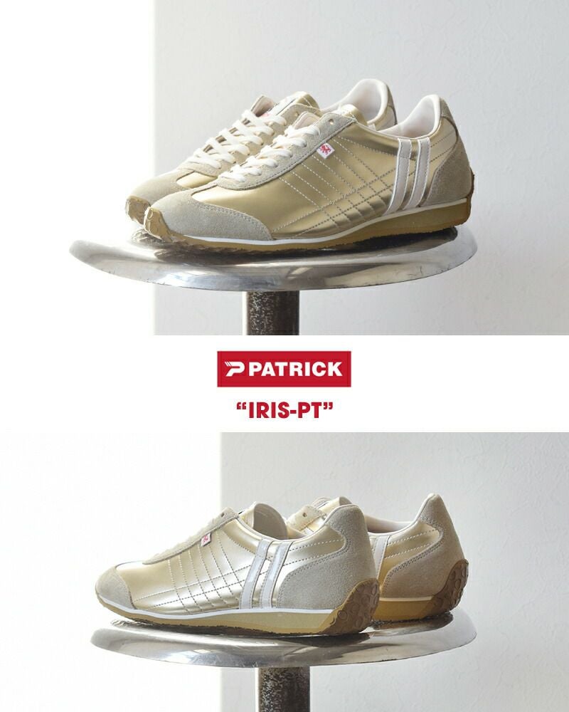 PATRICK パトリック アイリス パテント エナメルアッパー ローカット