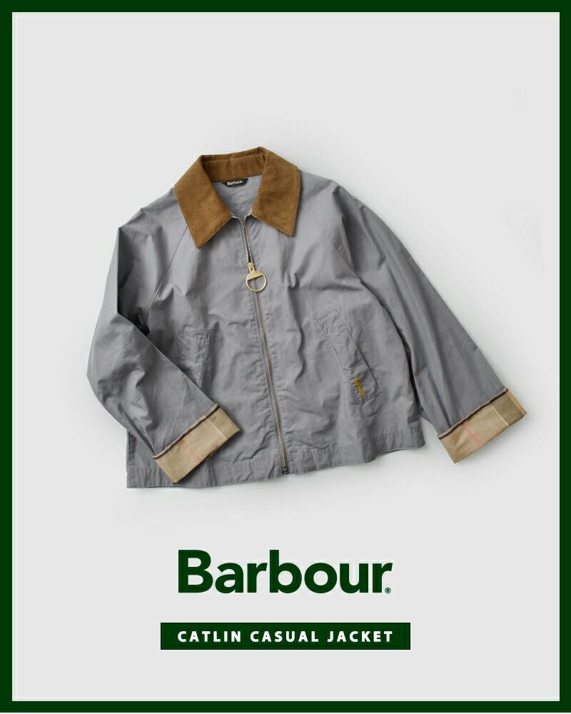 Barbour バブアー カトリン コットン カジュアル ジャケット CATLIN