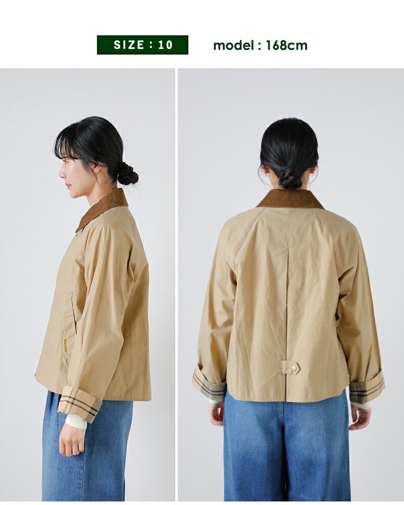 Barbour バブアー カトリン コットン カジュアル ジャケット CATLIN
