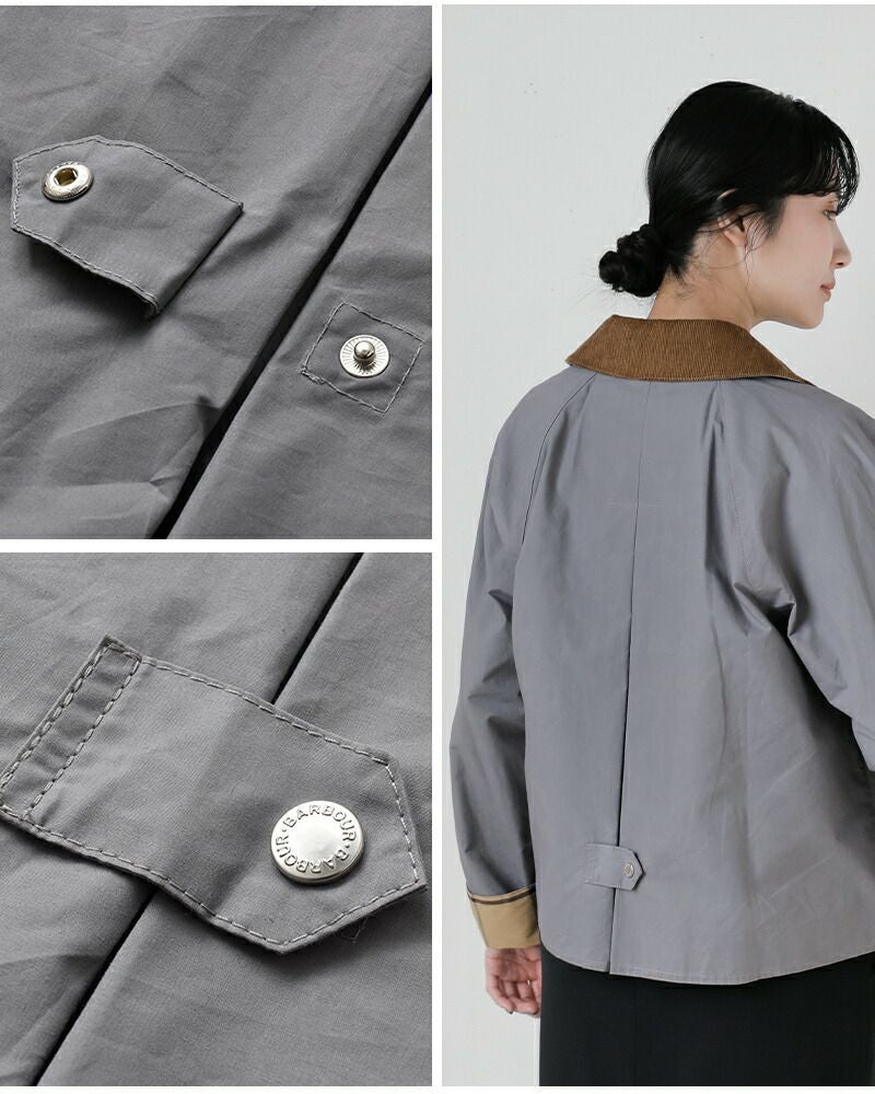 Barbour バブアー カトリン コットン カジュアル ジャケット CATLIN