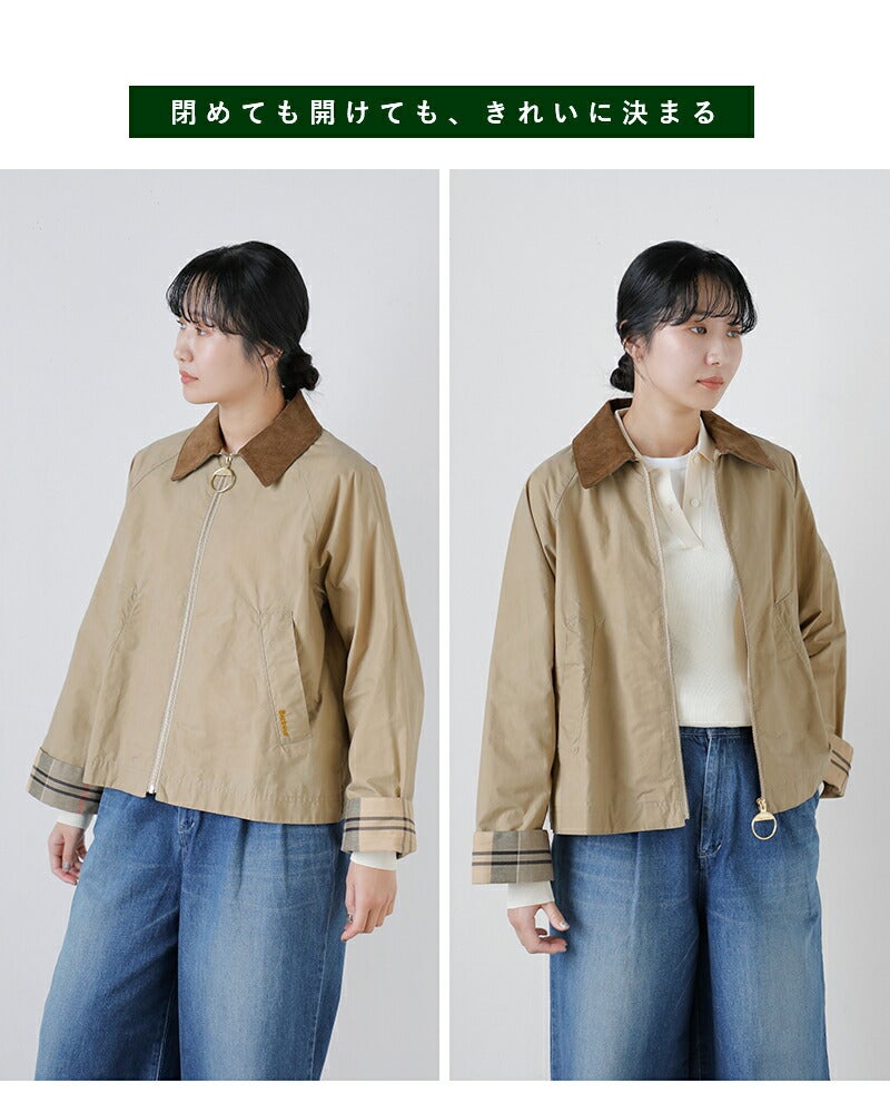 クーポン対象】Barbour バブアー カトリン コットン カジュアル