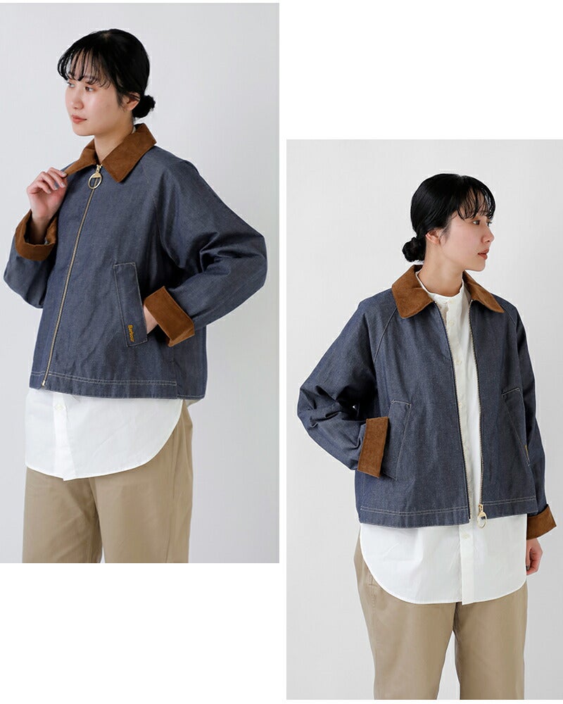 Barbour バブアー フレックルトン デニム カジュアル ジャケット