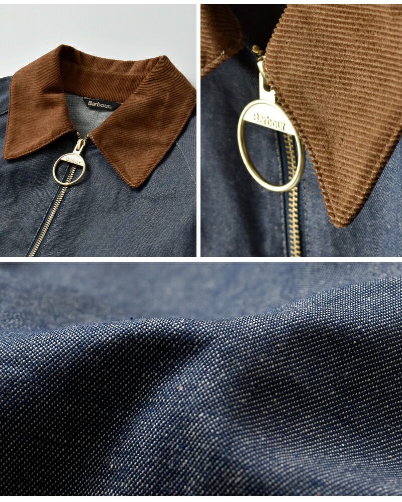 Barbour バブアー フレックルトン デニム カジュアル ジャケット