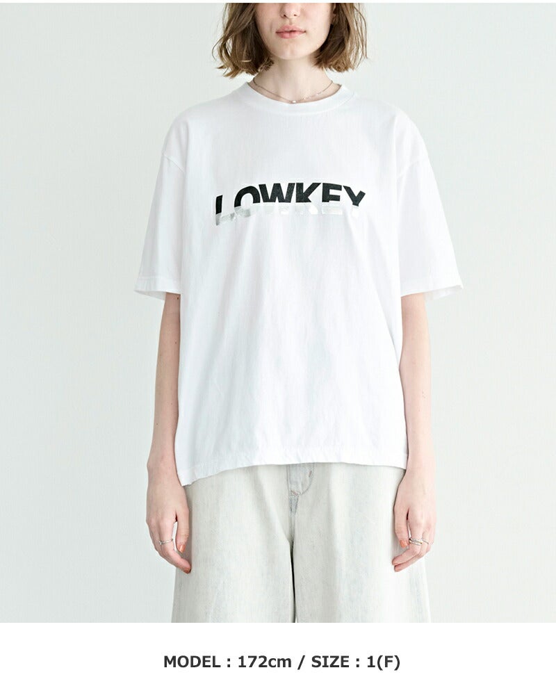 kha:ki カーキ コットンジャージー ボックスシルエット Tシャツ “BOX
