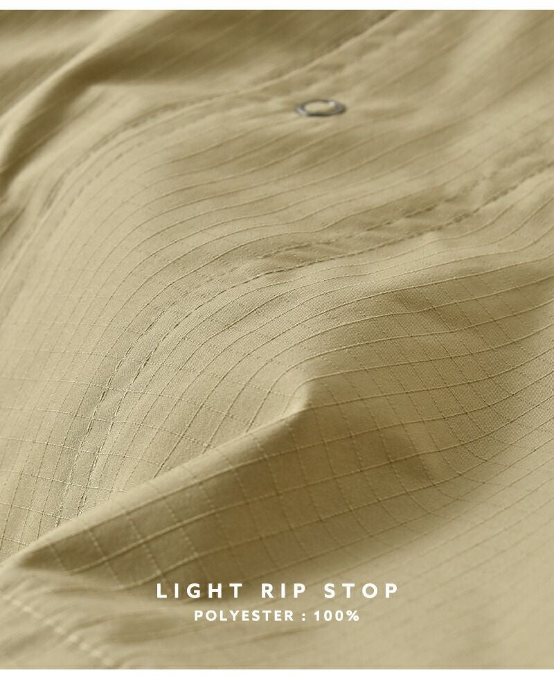 kha:ki カーキ ライトリップストップ フーデッドコート “LIGHT RIP