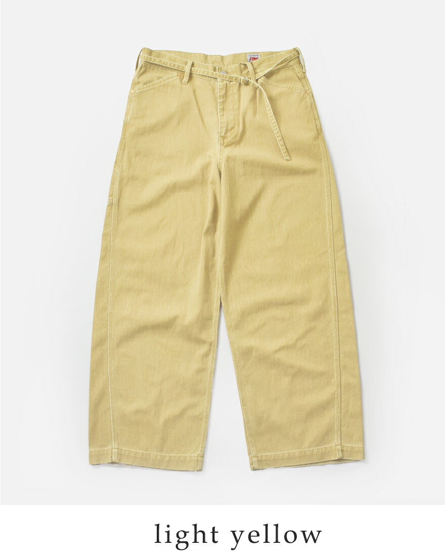 20%OFF】kha:ki カーキ フェードカラーデニム ウエストベルテッド
