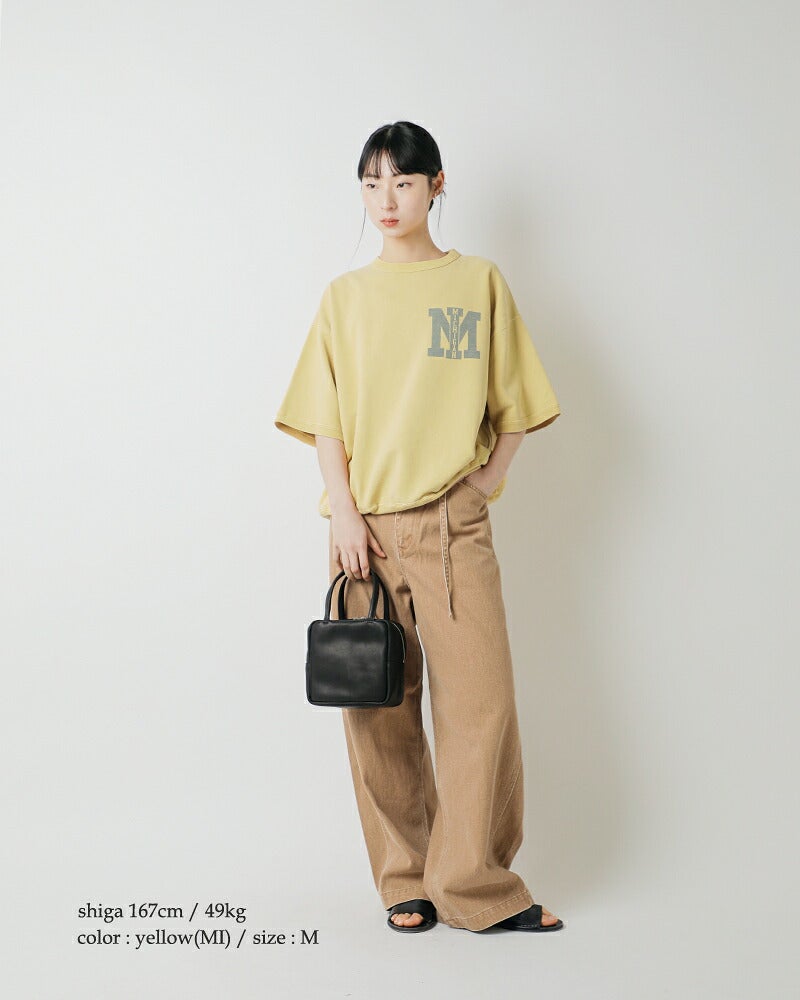 3こ1】【30%OFF】REMI RELIEF レミレリーフ SP加工裏毛 半袖 クルー