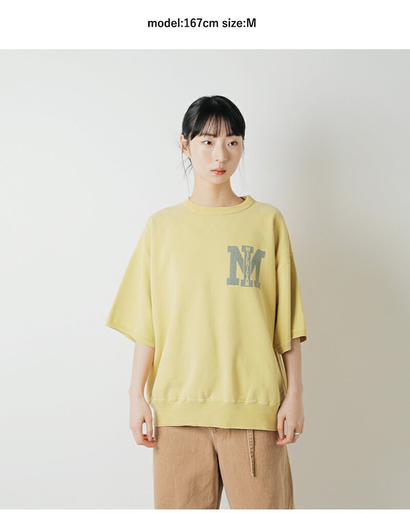 新品 アパルトモン REMI RELIEF compact Tシャツ イエロー REMI RELIEF/レミ レリーフ】 Garment Dye T-shirt（Tシャツ