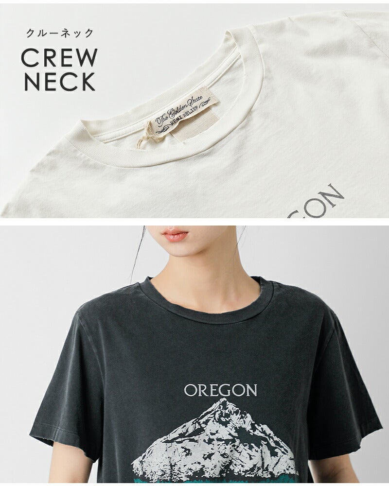20%OFF】REMI RELIEF レミレリーフ SP加工 プリント Tシャツ “OREGON