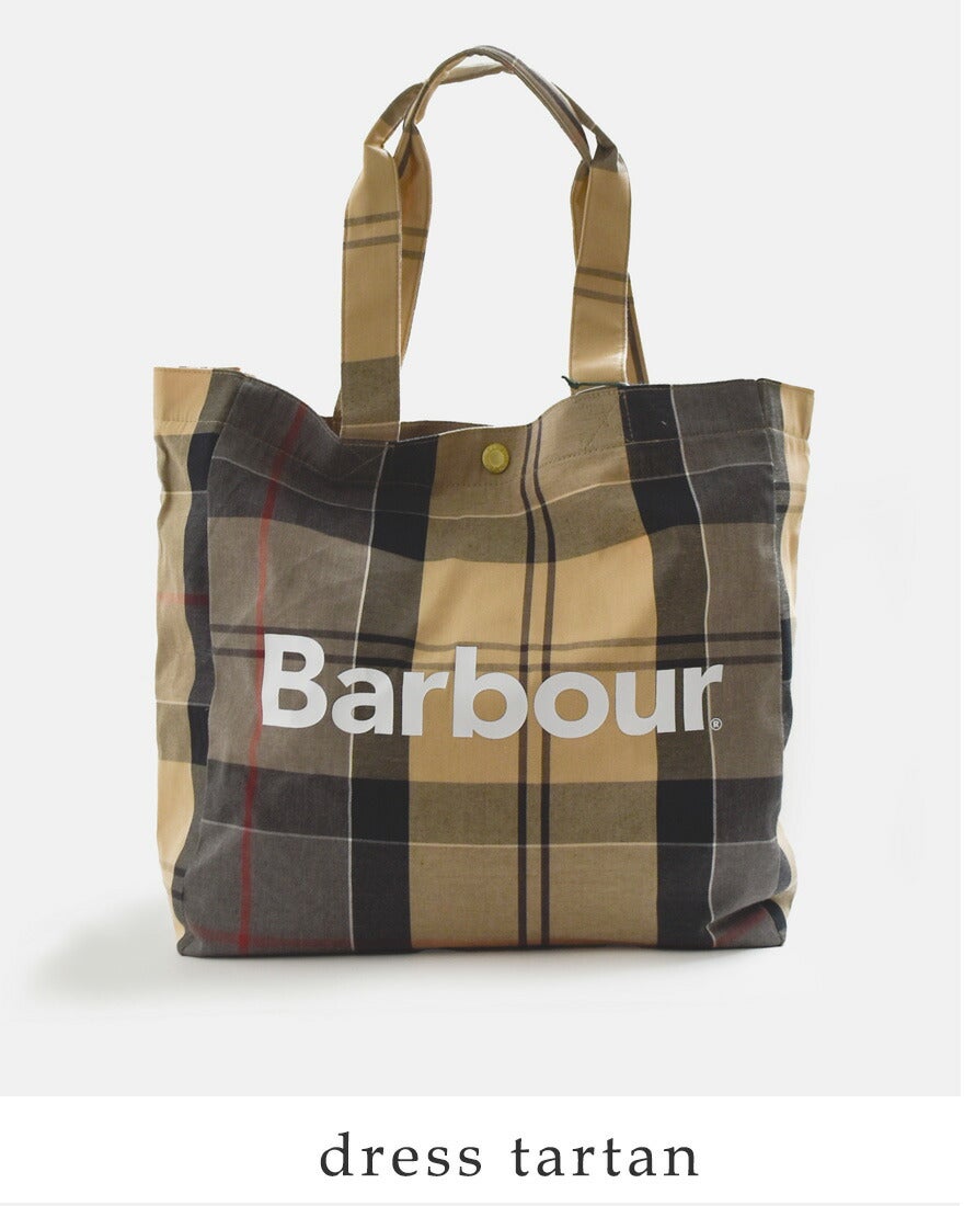 Barbour バブアー テルフィールド タータンチェック トートバッグ