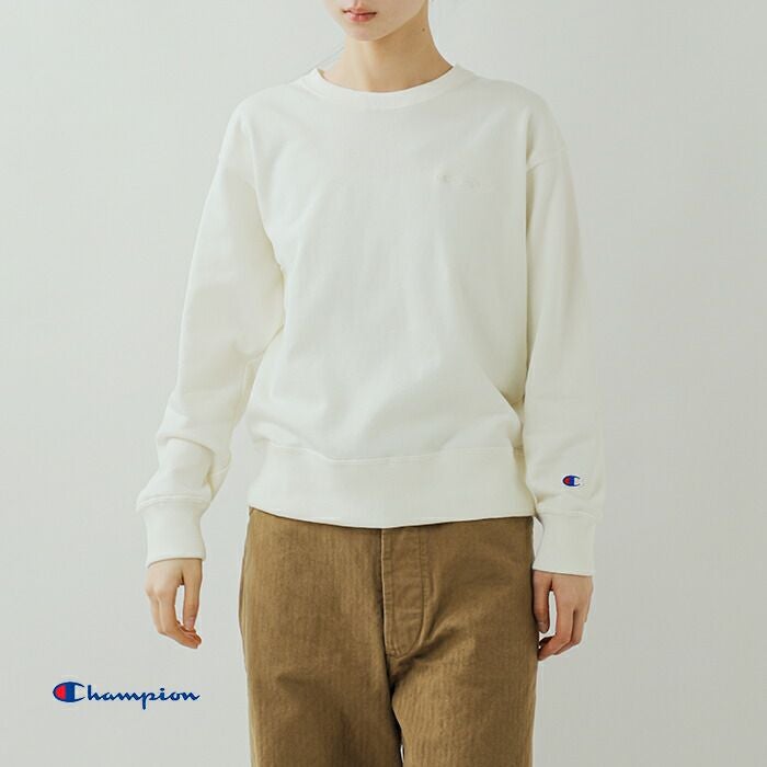 Champion チャンピオン ライトウェイトフレンチテリー 長袖 クルー