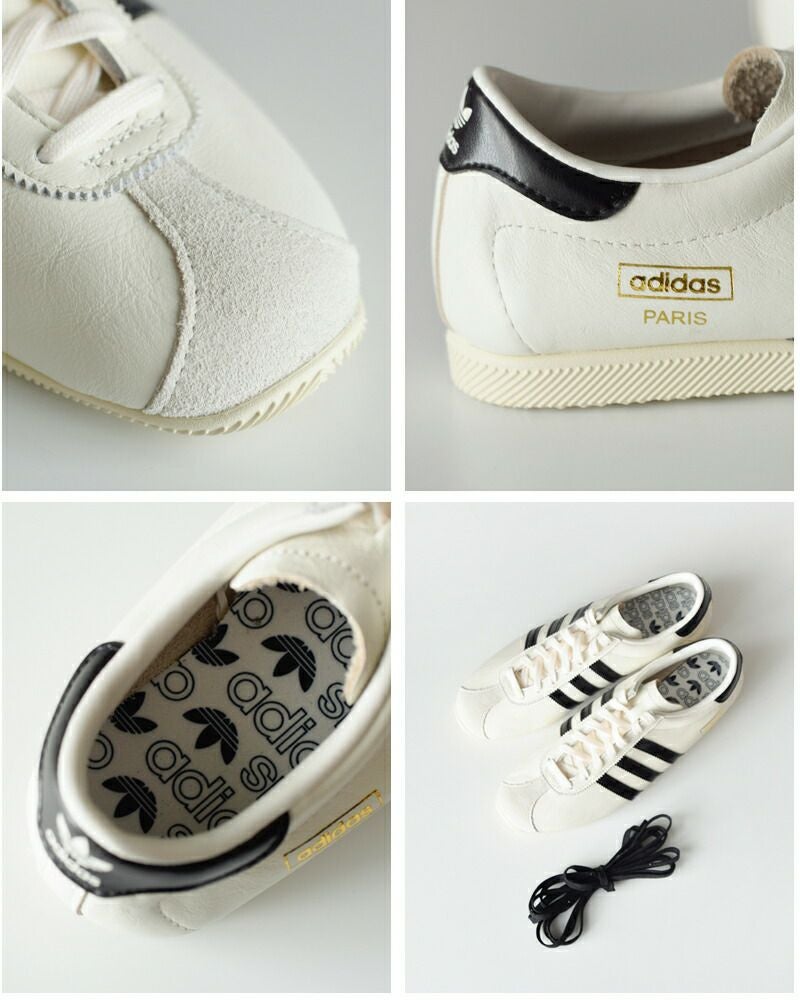 新品　23,5cmアディダス オリジナルス　レザー　　 PARIS 白 40%OFF】adidas Originals アディダス オリジナルス スムースレザー