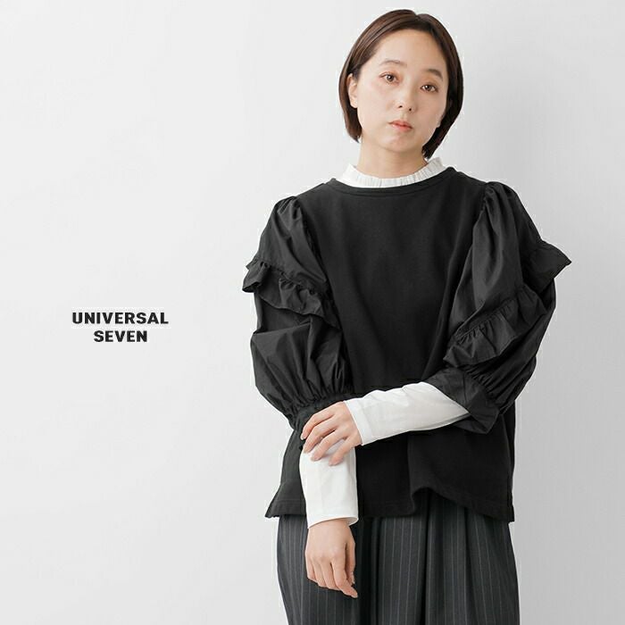universal seven ユニヴァーサルセブン セントラル裏毛 タイプライター