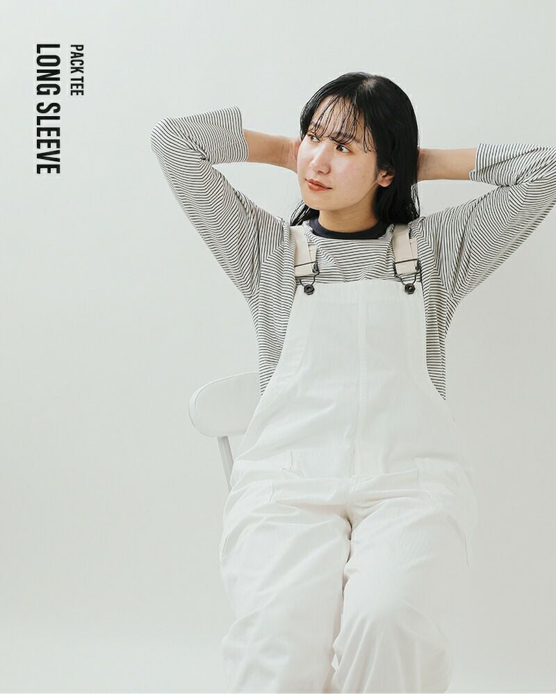 Shinzone シンゾーン コットン パック ロングスリーブ Tシャツ PACK
